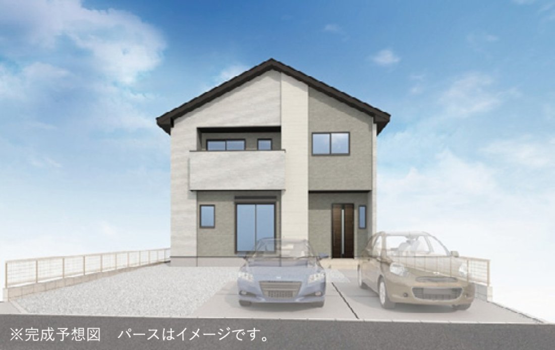 水戸市東台_新築2階建②_3LDK