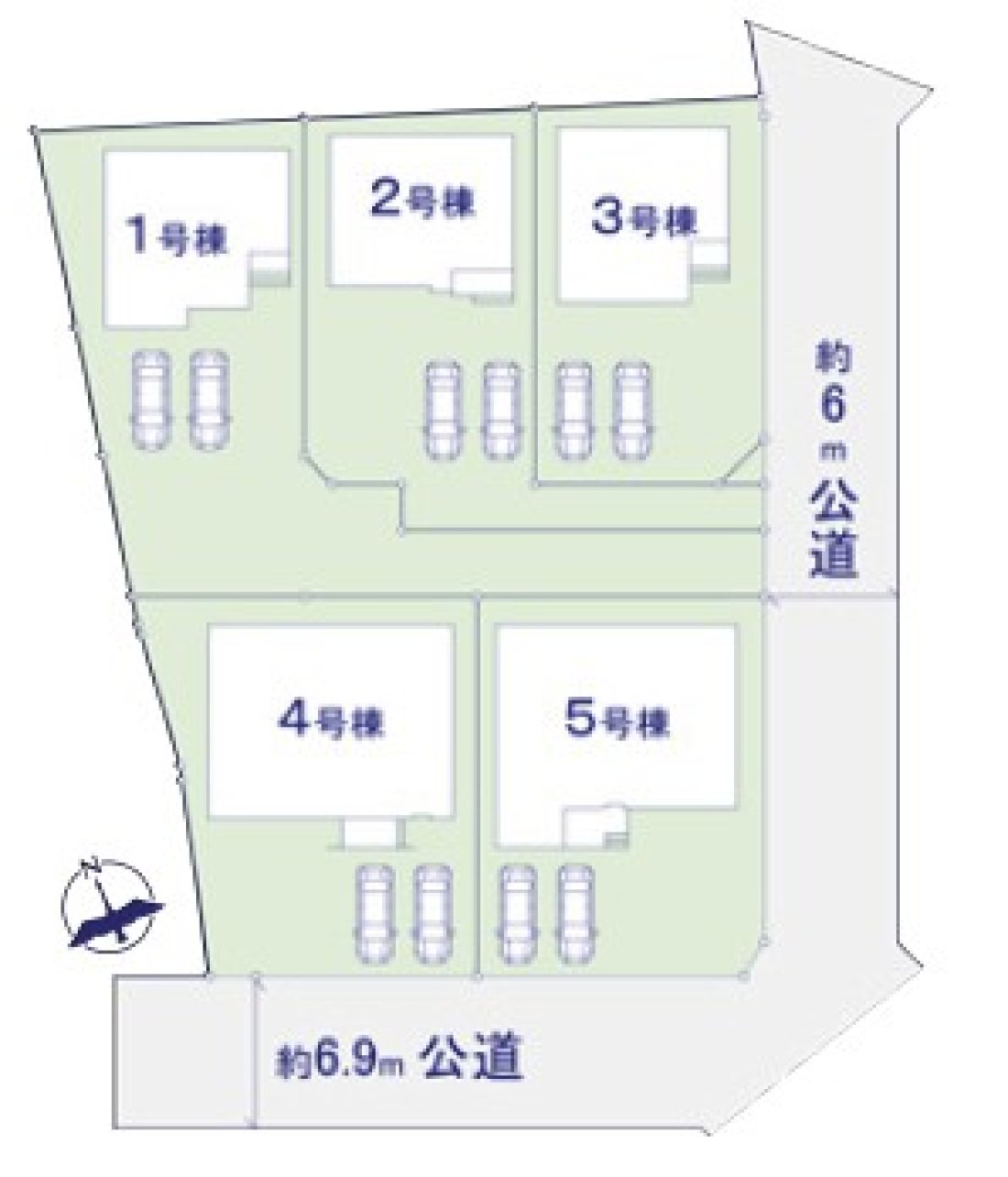 水戸市東台_新築2階建②_3LDK 3