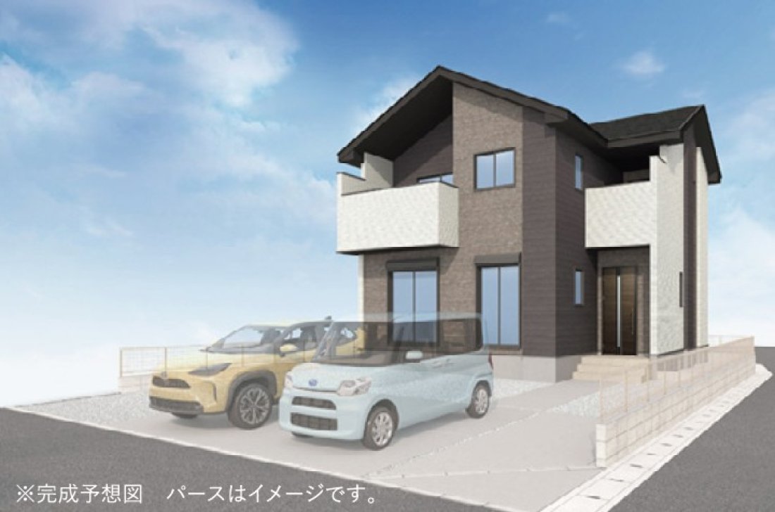 水戸市東台_新築2階建③_4LDK