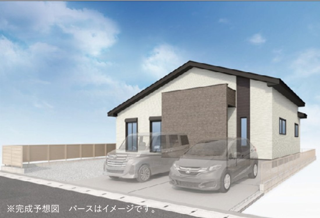 水戸市東台_新築平屋④_4LDK